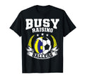 Ball Mom Dad Busy Raising Ballers Soccer T-Shirt - Graphic Print Unisex - T-Shirt, Sweatshirt, Hoodie