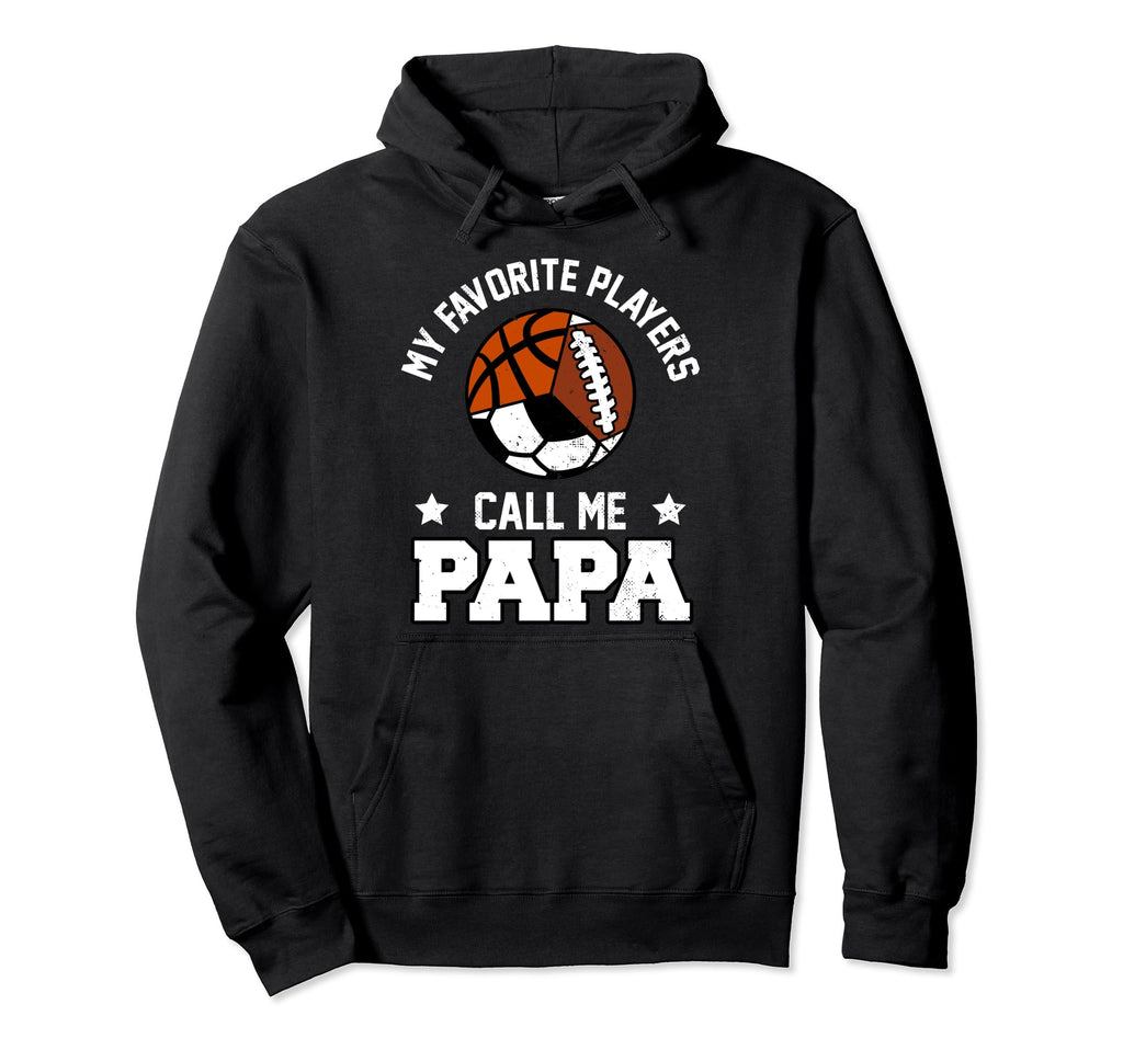 My Favorites Football Soccer Basketball Hoodie - Graphic Print Men Women - T-Shirt, Sweatshirt, Hoodie