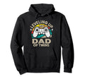 Leveling Up To Dad Twins Gamer Hoodie - Fun Novelty Design Men Women - T-Shirt, Sweatshirt, Hoodie