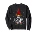 Matching Family Buffalo Plaid Soccer Sweatshirt - Trendy Graphic Men Women - T-Shirt, Sweatshirt, Hoodie