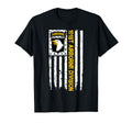 101St Airborne Division Us Flag T-Shirt - Fun Novelty Design Unisex - T-Shirt, Sweatshirt, Hoodie