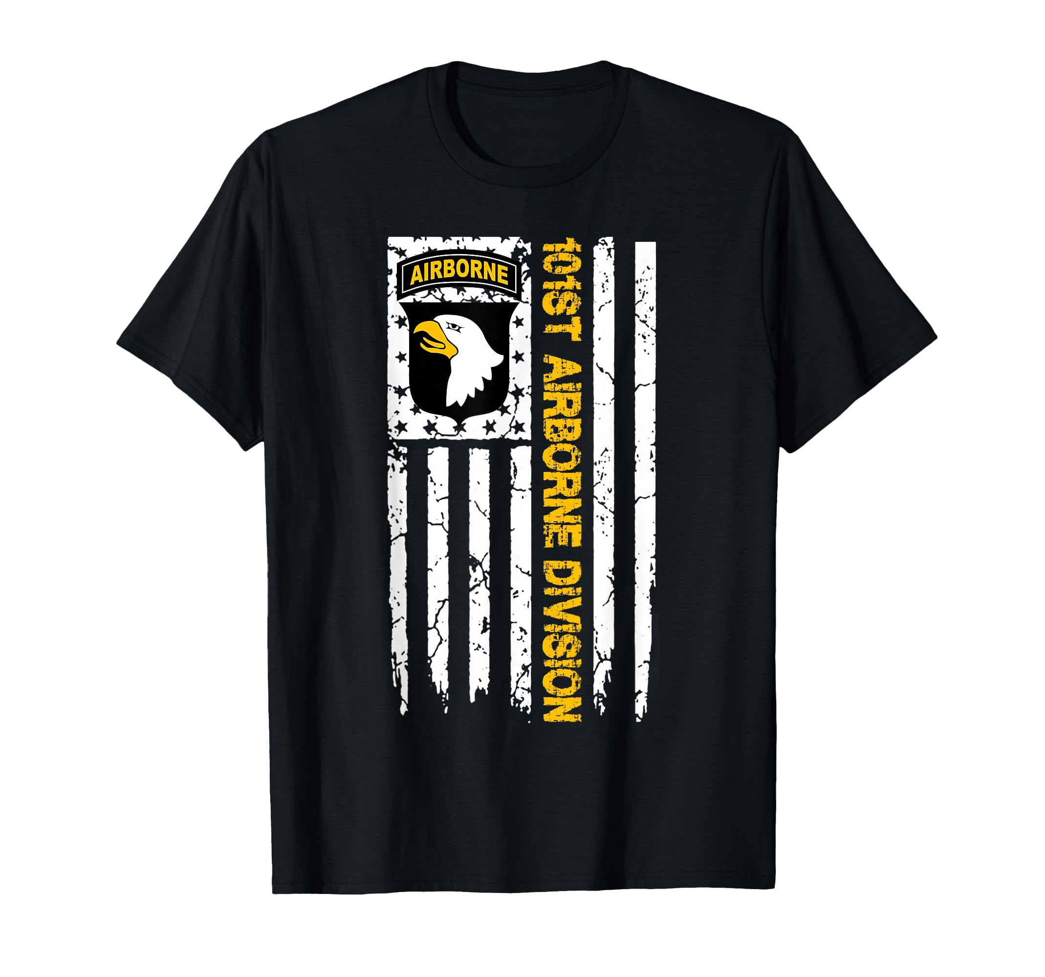101St Airborne Division Us Flag T-Shirt - Fun Novelty Design Unisex - T-Shirt, Sweatshirt, Hoodie
