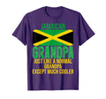 Jamaican Grandpa Jamaica Flag Fathers Day T-Shirt - Novelty Apparel Unisex - T-Shirt, Sweatshirt, Hoodie