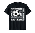 Soccer Senior Brother Class 2025 T-Shirt - Minimalist Print for Adults - T-Shirt, Sweatshirt, Hoodie