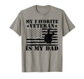 My Favorite Veteran Is Dad Veterans Day T-Shirt - Trendy Graphic Men Women - T-Shirt, Sweatshirt, Hoodie