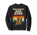 Best Buckin Dad Ever Bear Beer Sweatshirt - Minimalist Print Men Women - T-Shirt, Sweatshirt, Hoodie