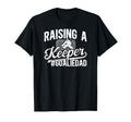 Raising Keeper Hockey Goalie Dad Ice T-Shirt - Custom Art Print for Adults - T-Shirt, Sweatshirt, Hoodie