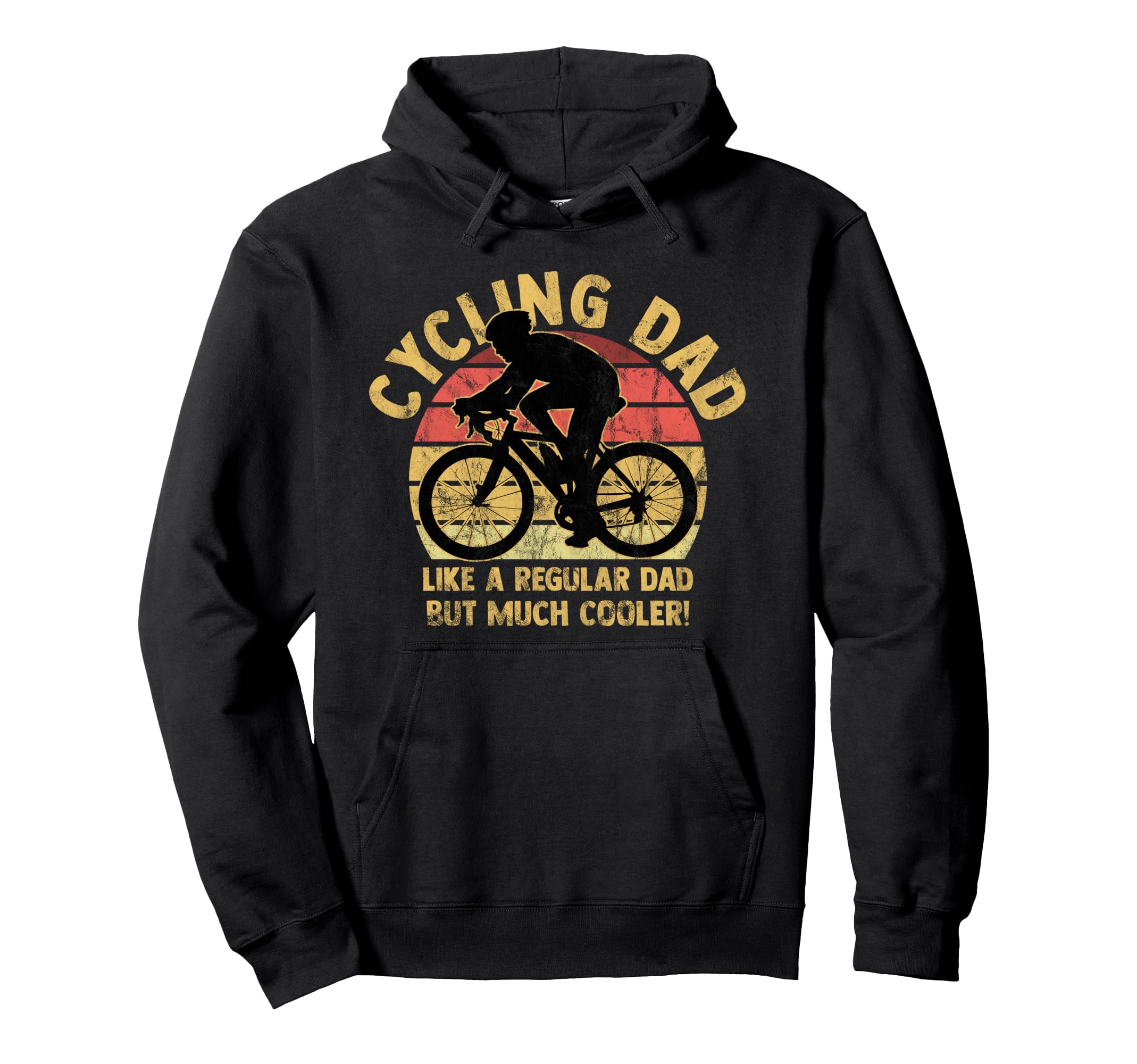 Cycling Dad Bike Rider Gift Hoodie - Novelty Apparel for Adults - T-Shirt, Sweatshirt, Hoodie