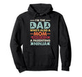 Funny Single Dad Fathers Day Hoodie - Fun Novelty Design for Adults - T-Shirt, Sweatshirt, Hoodie