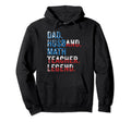 Funny Dad Husband Math Teacher Hoodie - Casual Everyday Wear Men Women - T-Shirt, Sweatshirt, Hoodie