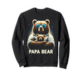 Papa Bear Funny Bears Animal Lover Dad Sweatshirt - Unique Graphic Unisex - T-Shirt, Sweatshirt, Hoodie