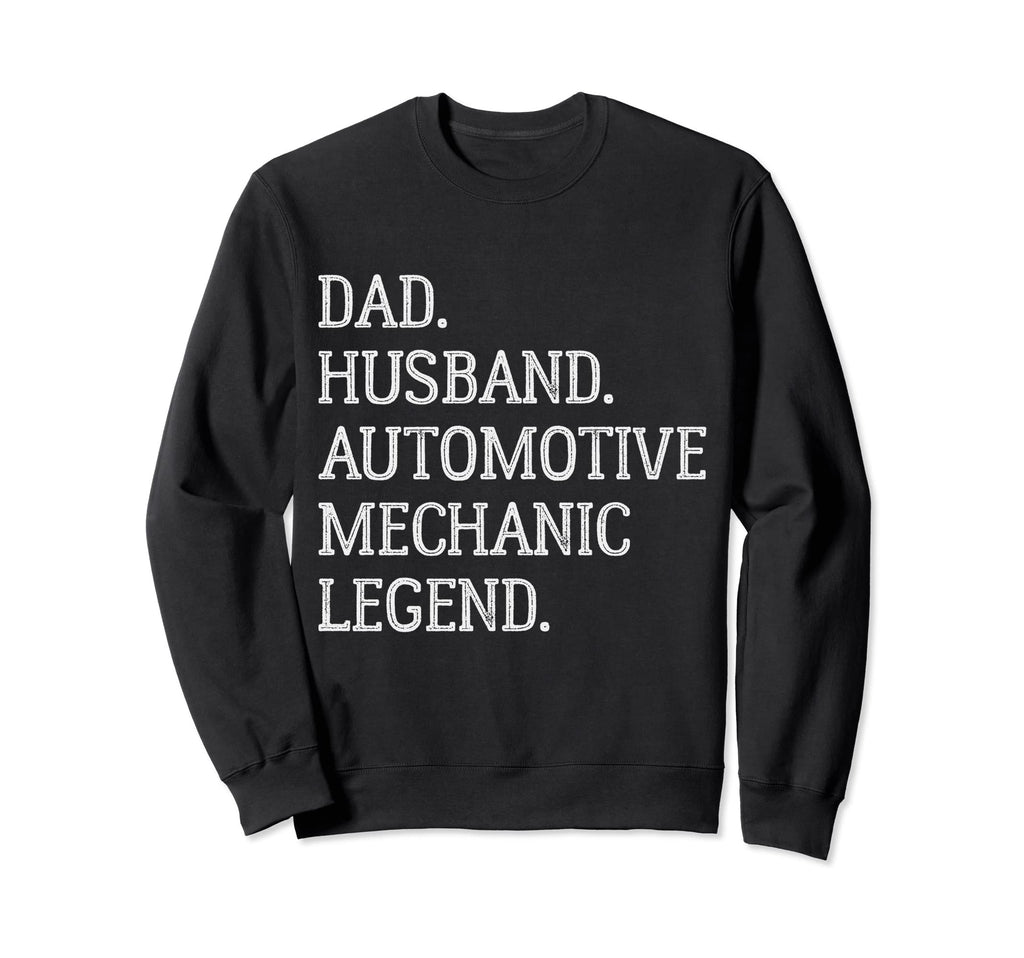 Dad Husband Automotive Mechanic Sweatshirt - Aesthetic Graphic for Adults - T-Shirt, Sweatshirt, Hoodie