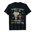 Fun Step Dad Elephant Autism T-Shirt - Streetwear Style for Adults - T-Shirt, Sweatshirt, Hoodie