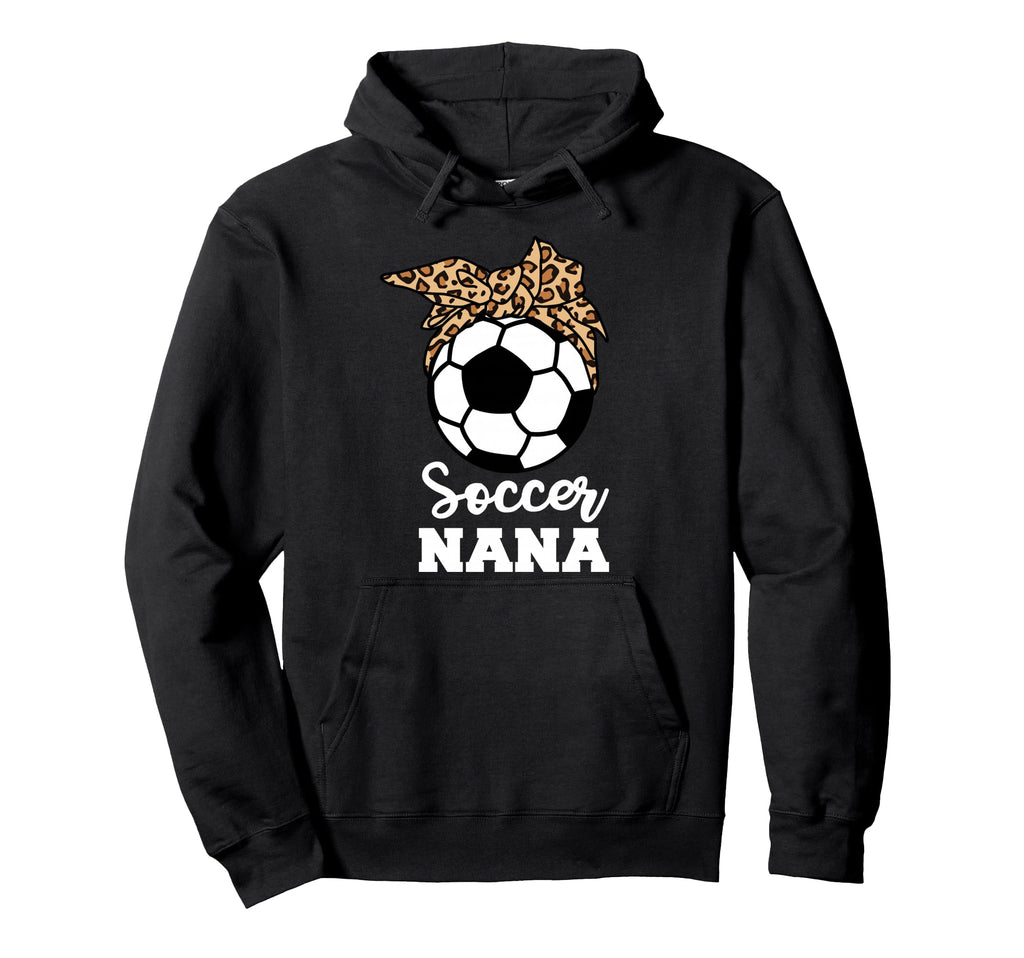 Soccer Nana Funny Leopard Nana Hoodie - Streetwear Style Unisex - T-Shirt, Sweatshirt, Hoodie
