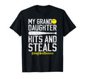 My Granddaughter Softball Nana Softball T-Shirt - Graphic Print Unisex - T-Shirt, Sweatshirt, Hoodie