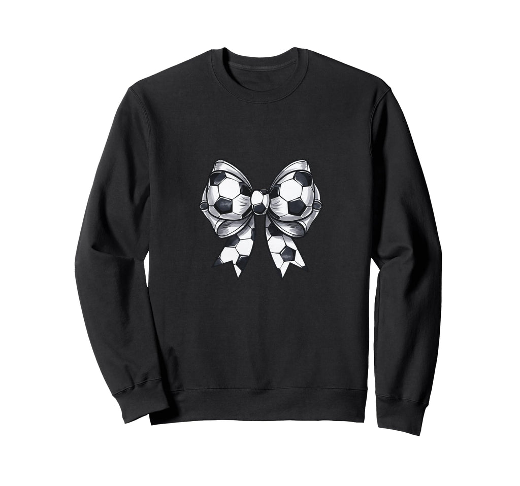 Coquette Soccer Bow Matching Family Sweatshirt - Novelty Apparel Men Women - T-Shirt, Sweatshirt, Hoodie
