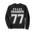Number 77 Custom Proud Soccer Futbol Sweatshirt - Novelty Apparel Unisex - T-Shirt, Sweatshirt, Hoodie