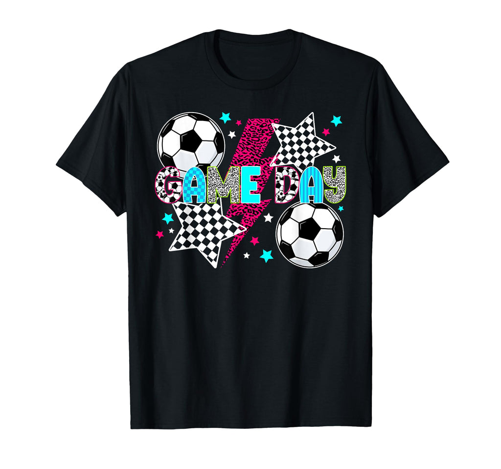 Game Day Soccer Preppy Soccer Game Day T-Shirt - Trendy Graphic Unisex - T-Shirt, Sweatshirt, Hoodie