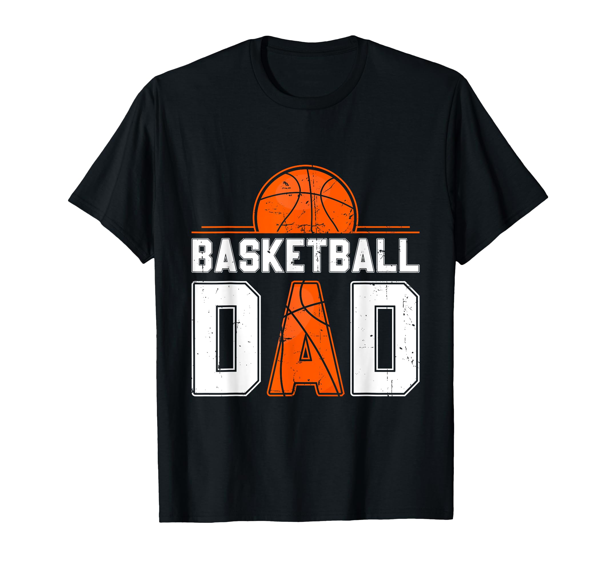 Basketball Dad Fathers Day Gifts Hoodie - Casual Everyday Wear Unisex - T-Shirt, Sweatshirt, Hoodie