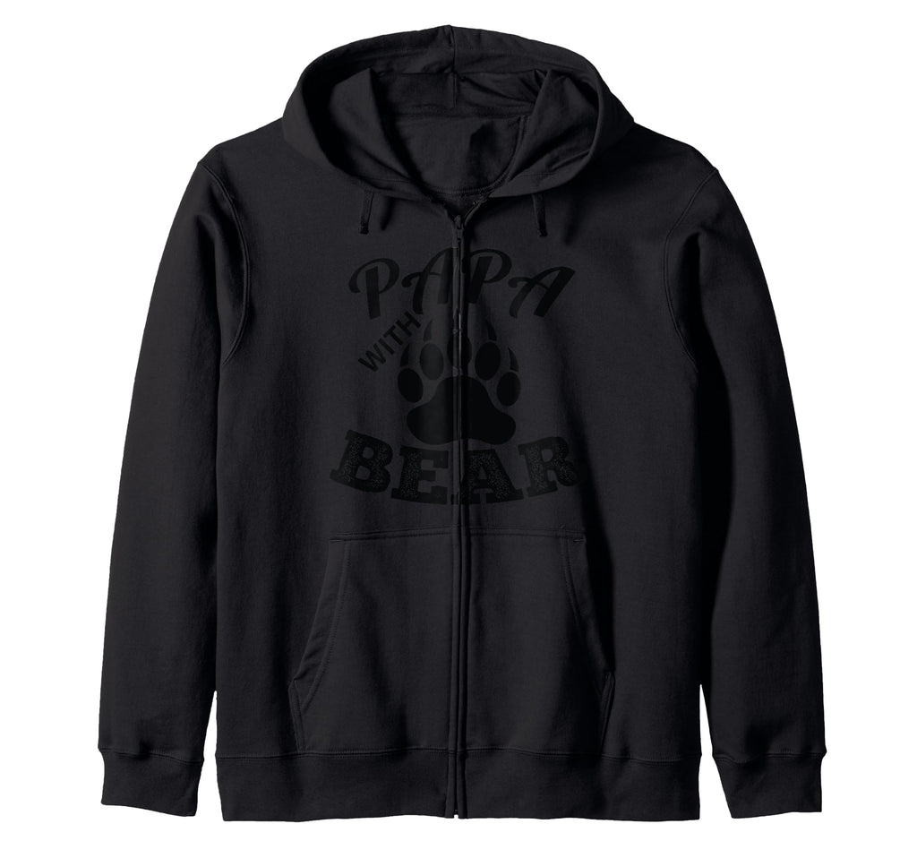 Papa Bear Claw Father Dad Teddy Gift Hoodie - Fun Novelty Design for Adults - T-Shirt, Sweatshirt, Hoodie