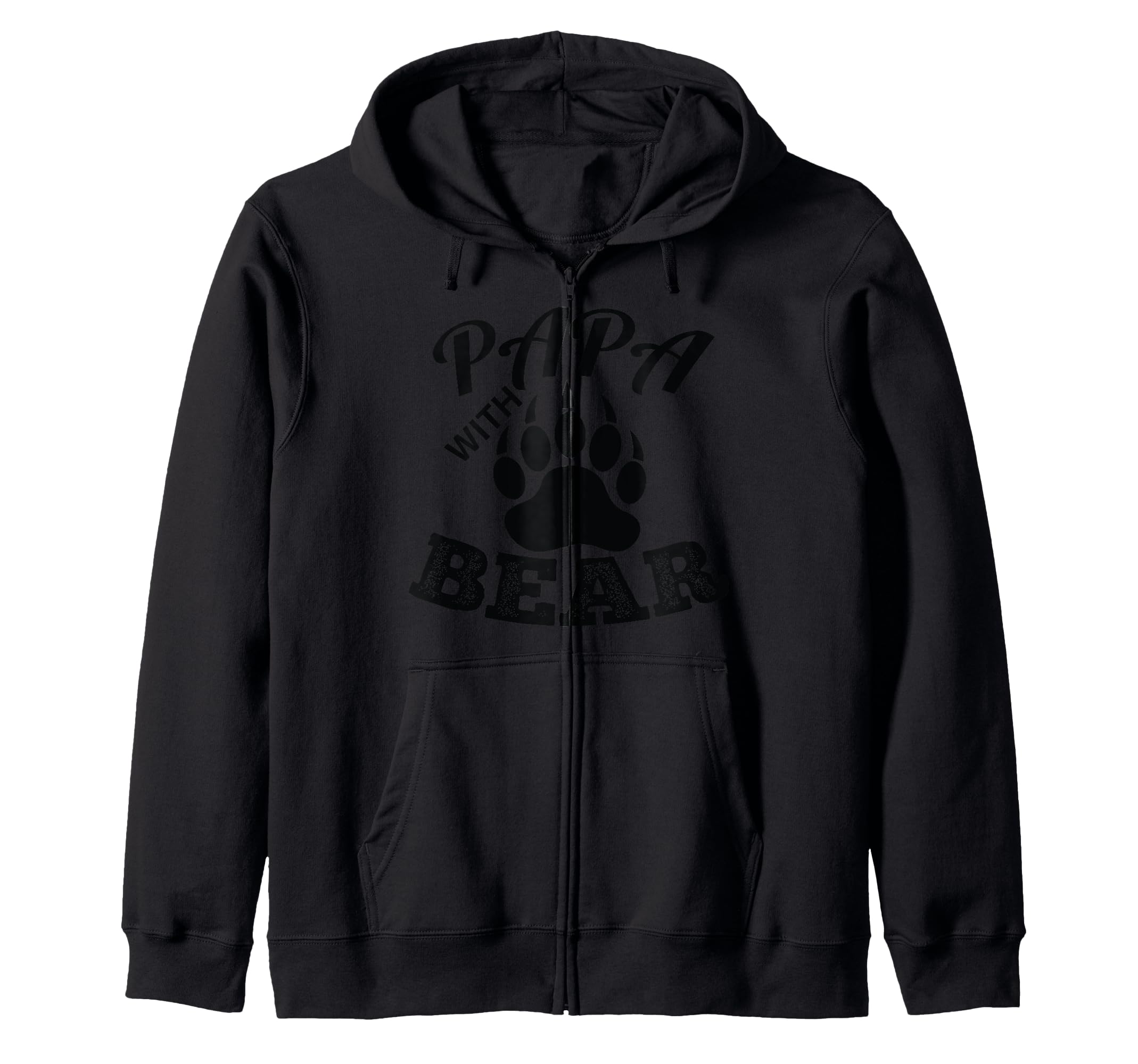Papa Bear Claw Father Dad Teddy Gift Hoodie - Fun Novelty Design for Adults - T-Shirt, Sweatshirt, Hoodie