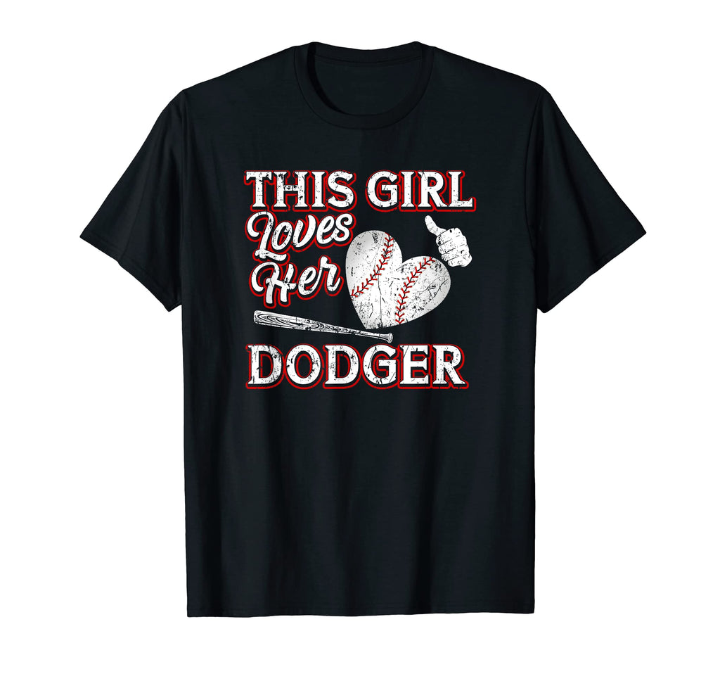 This Loves His Dodger Gloves Pitcher T-Shirt - Streetwear Style Unisex - T-Shirt, Sweatshirt, Hoodie