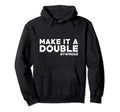 Proud Twin Dad Dad Twins Make It Double Hoodie - Unique Graphic Men Women - T-Shirt, Sweatshirt, Hoodie
