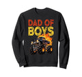 Monster Truck Dad Fathers Day Sweatshirt - Minimalist Print Unisex - T-Shirt, Sweatshirt, Hoodie