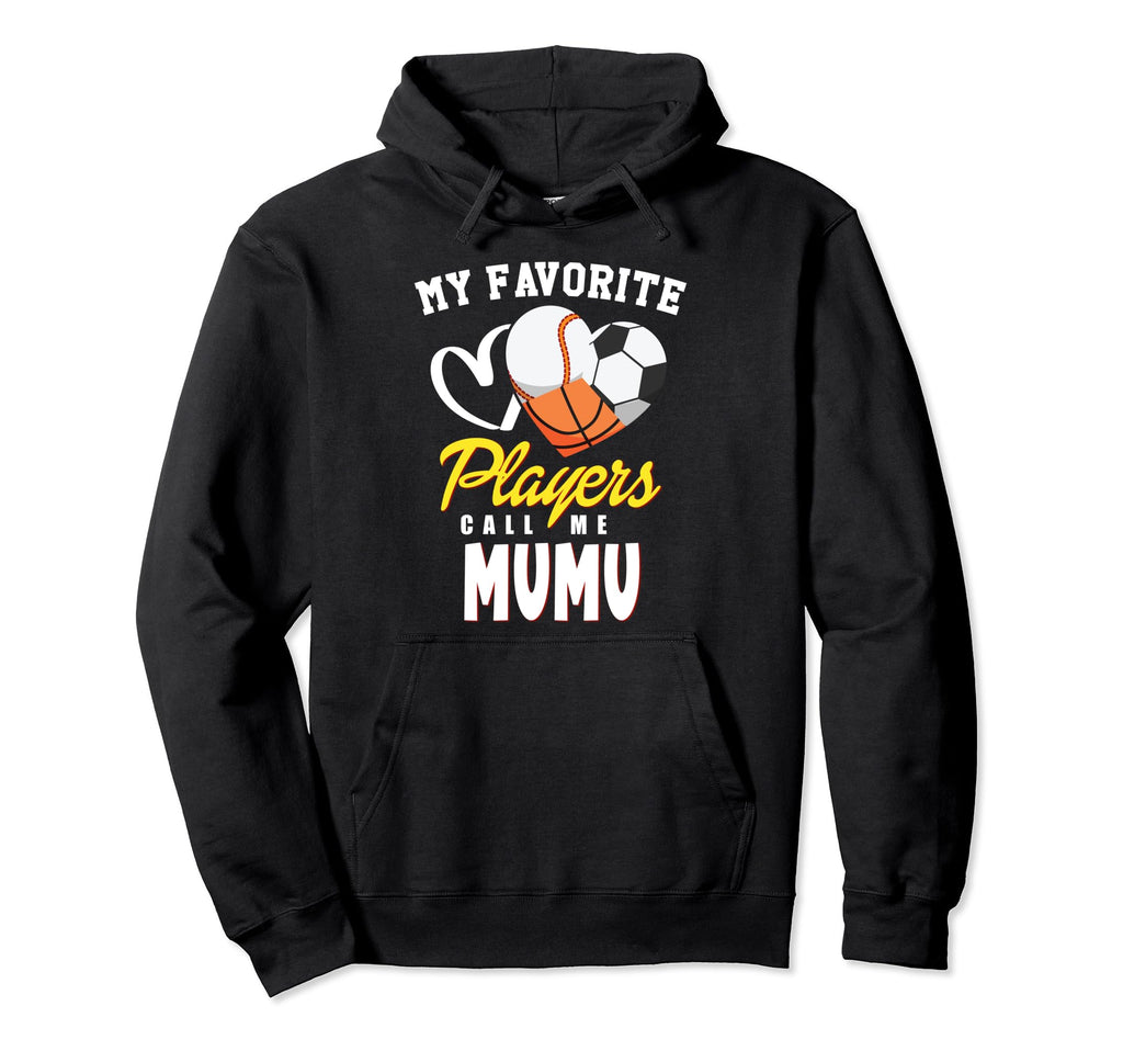 My Favorite Players Baseball Soccer Hoodie - Trendy Graphic Men Women - T-Shirt, Sweatshirt, Hoodie