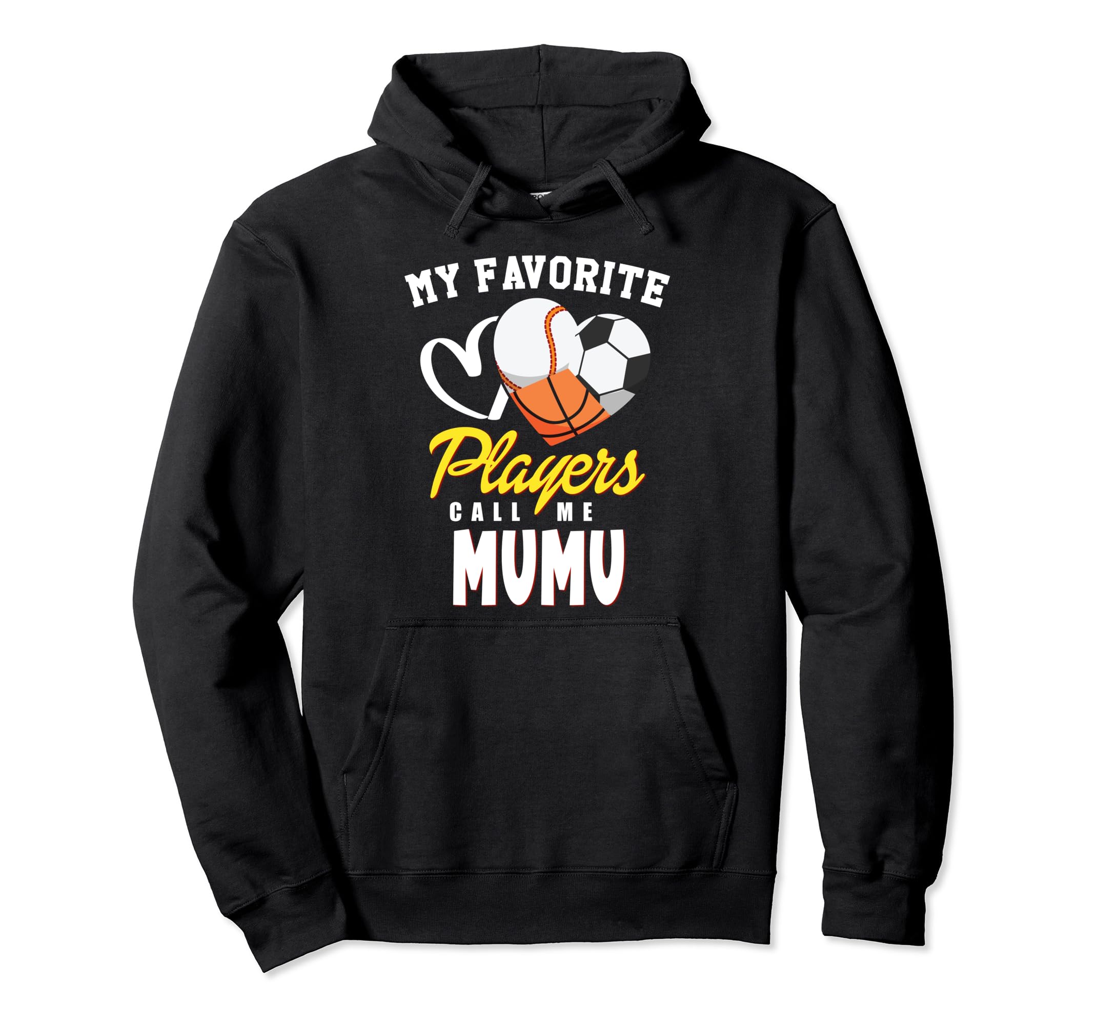My Favorite Players Baseball Soccer Hoodie - Trendy Graphic Men Women - T-Shirt, Sweatshirt, Hoodie