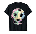Soccer Ball Ice Cream Drip Soccer T-Shirt - Trendy Graphic Men Women - T-Shirt, Sweatshirt, Hoodie