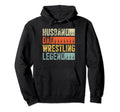 Husband Dad Wrestling Legend Funny Hoodie - Minimalist Print Unisex - T-Shirt, Sweatshirt, Hoodie
