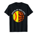 Dada Ballers Funny Softball T-Shirt - Fun Novelty Design for Adults - T-Shirt, Sweatshirt, Hoodie