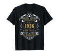 90Th Birthday 90 Year Old Born 1936 90 T-Shirt - Trendy Graphic Unisex - T-Shirt, Sweatshirt, Hoodie