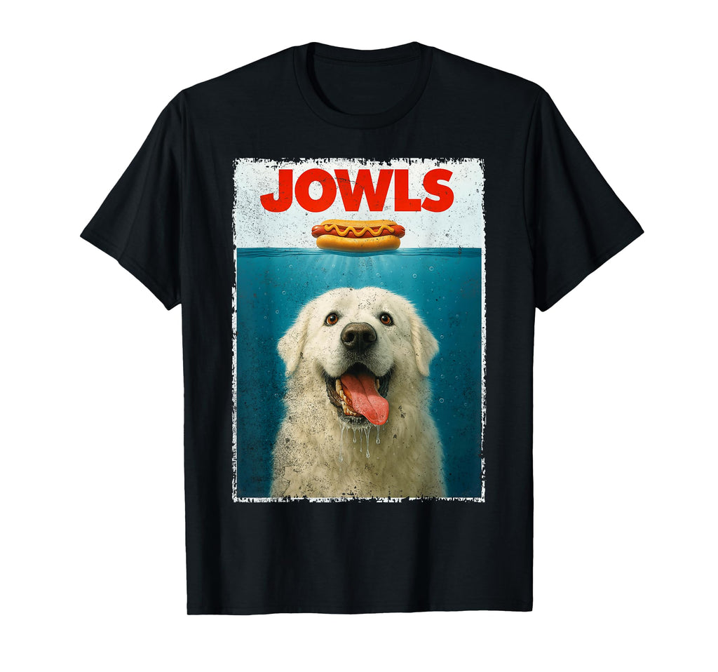 Great Pyrenees Jowls Gentle Giant T-Shirt - Minimalist Print Men Women - T-Shirt, Sweatshirt, Hoodie