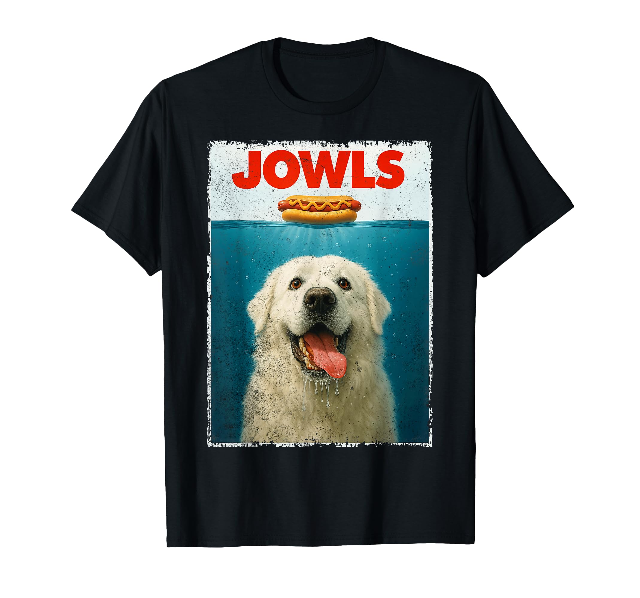 Great Pyrenees Jowls Gentle Giant T-Shirt - Minimalist Print Men Women - T-Shirt, Sweatshirt, Hoodie