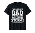 Dad Stormi Personalized Name Funny T-Shirt - Novelty Apparel for Adults - T-Shirt, Sweatshirt, Hoodie