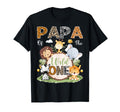 Papa Wild One First Birthday Safari T-Shirt - Graphic Print Men Women - T-Shirt, Sweatshirt, Hoodie