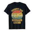 Mens Trumpet Player Funny Husband T-Shirt - Minimalist Print for Adults - T-Shirt, Sweatshirt, Hoodie