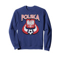Poland Soccer Polska Country Sweatshirt - Casual Everyday Wear for Adults - T-Shirt, Sweatshirt, Hoodie
