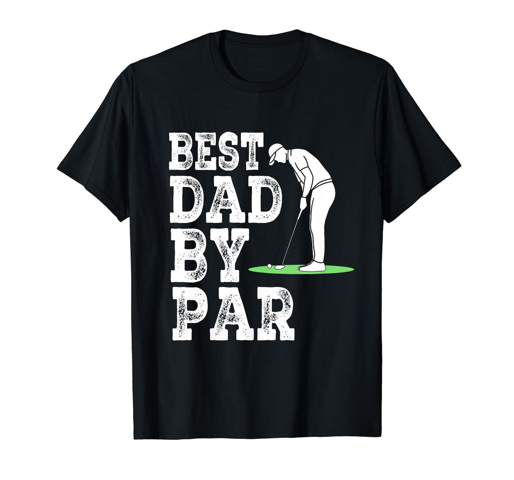 Mens Best Dad Par Disc Golf Golfer T-Shirt - Minimalist Print Unisex - T-Shirt, Sweatshirt, Hoodie