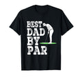 Mens Best Dad Par Disc Golf Golfer T-Shirt - Minimalist Print Unisex - T-Shirt, Sweatshirt, Hoodie