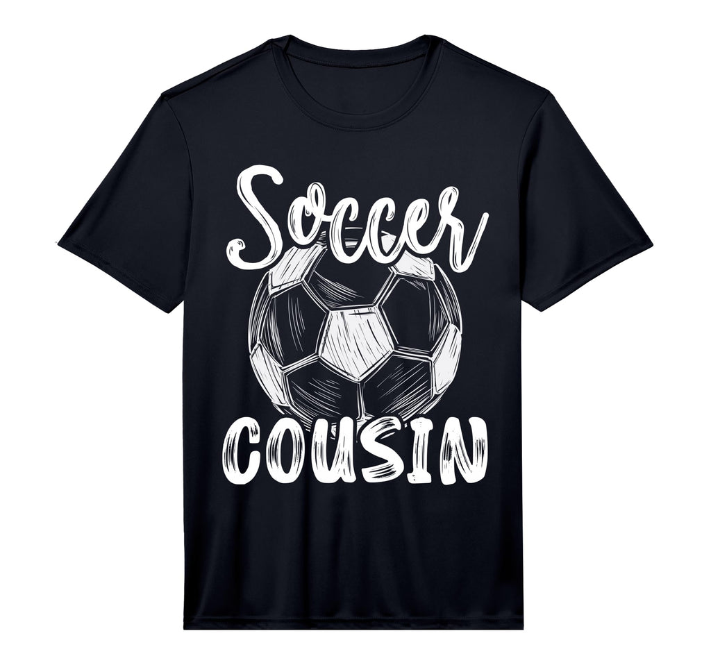 Soccer Cousin Family Matching Team T-Shirt - Custom Art Print for Adults - T-Shirt, Sweatshirt, Hoodie