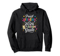 Proud Grandma Class 2026 5Th Grade Hoodie - Minimalist Print for Adults - T-Shirt, Sweatshirt, Hoodie