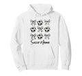 Soccer Mama Soccer Coquette Bow Soccer Hoodie - Unique Graphic Men Women - T-Shirt, Sweatshirt, Hoodie