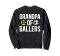 Grandpa Ballers Proud Volleyball Sweatshirt - Custom Art Print Unisex - T-Shirt, Sweatshirt, Hoodie