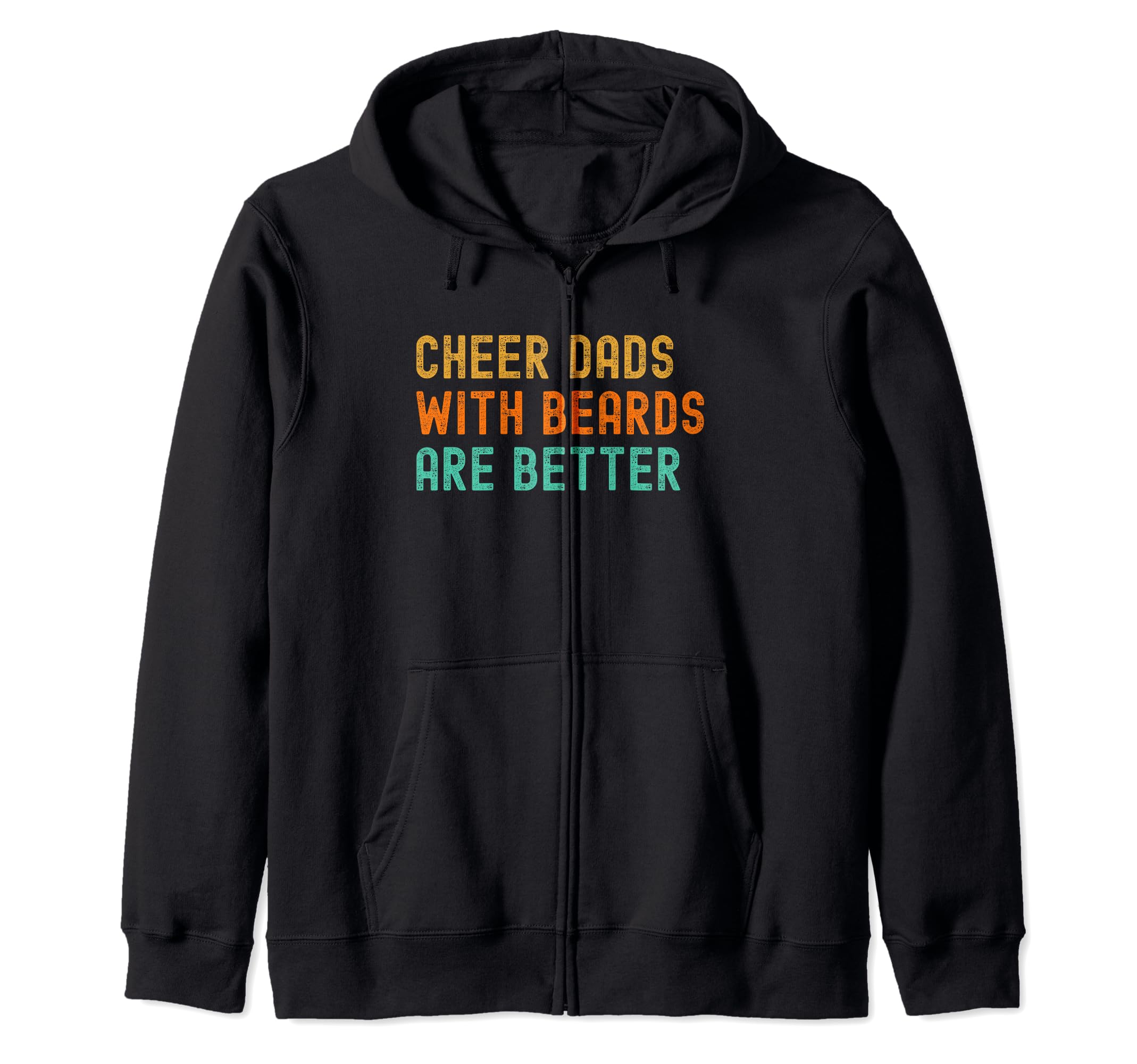Cheer Cheerleader Dad Bearded T-Shirt - Streetwear Style Unisex - T-Shirt, Sweatshirt, Hoodie