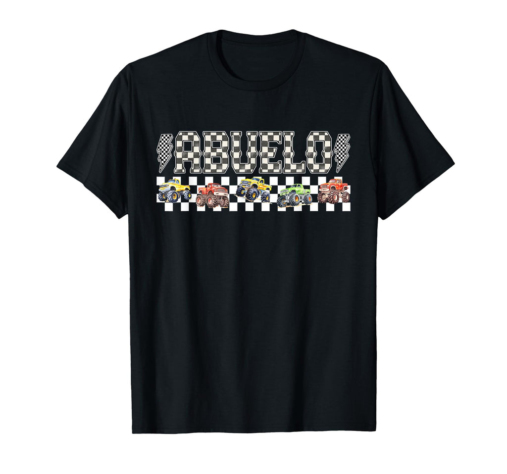 Abuelo Monster Truck Family Crew T-Shirt - Streetwear Style for Adults - T-Shirt, Sweatshirt, Hoodie
