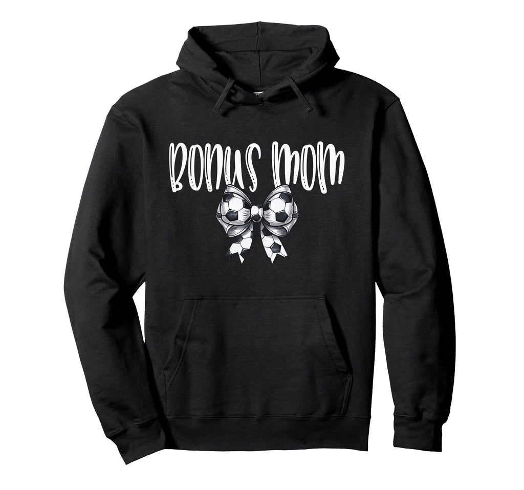 Coquette Soccer Bonus Mom Spirit Hoodie - Streetwear Style for Adults - T-Shirt, Sweatshirt, Hoodie