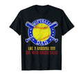 Mens Softball Dad Like Baseball Dad T-Shirt - Novelty Apparel Men Women - T-Shirt, Sweatshirt, Hoodie